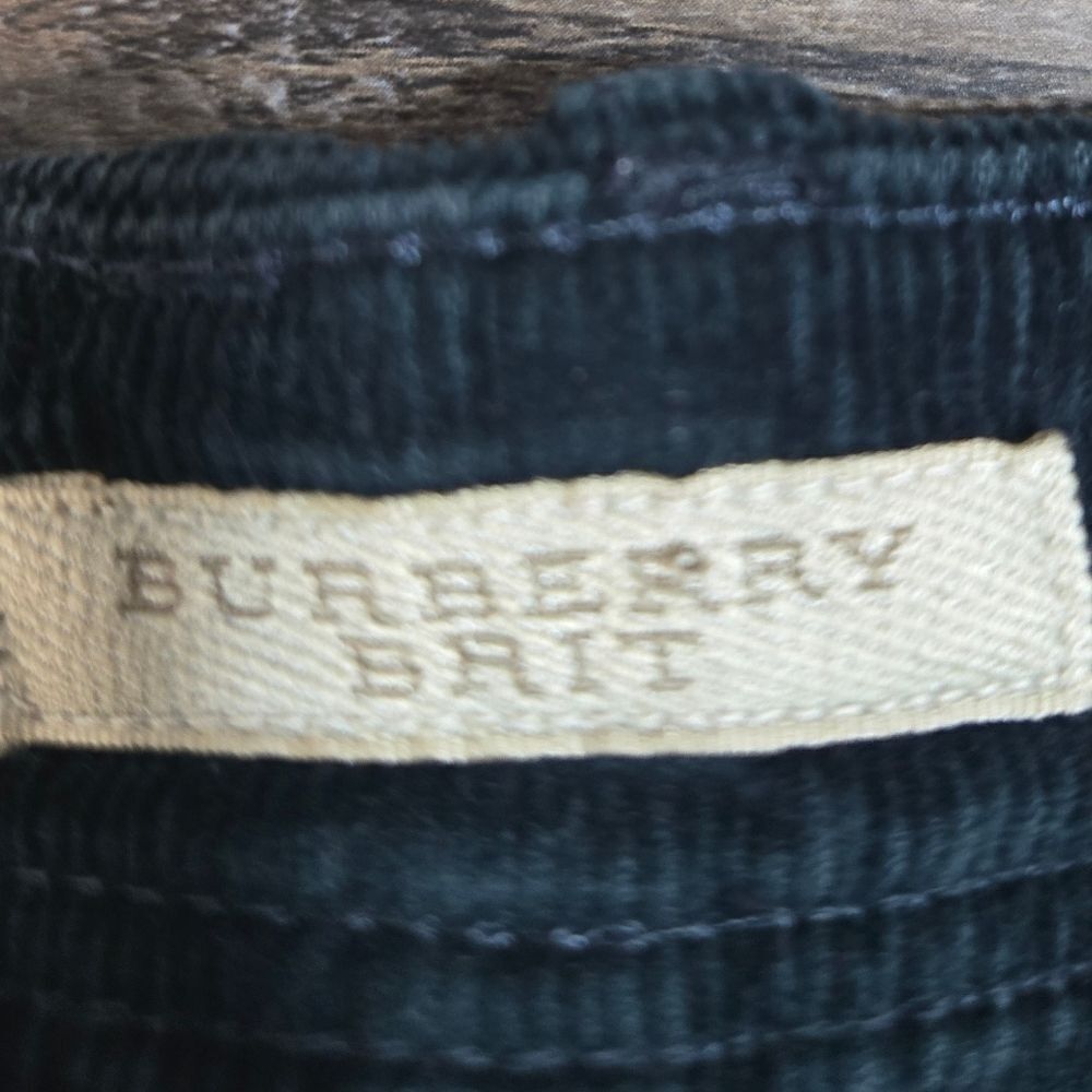 Burberry Brit Corduroy Westbourne Skinny Ankle 30w black - Picture 8 of 16